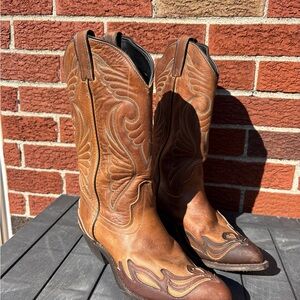 Laredo Brown cowboy boots
